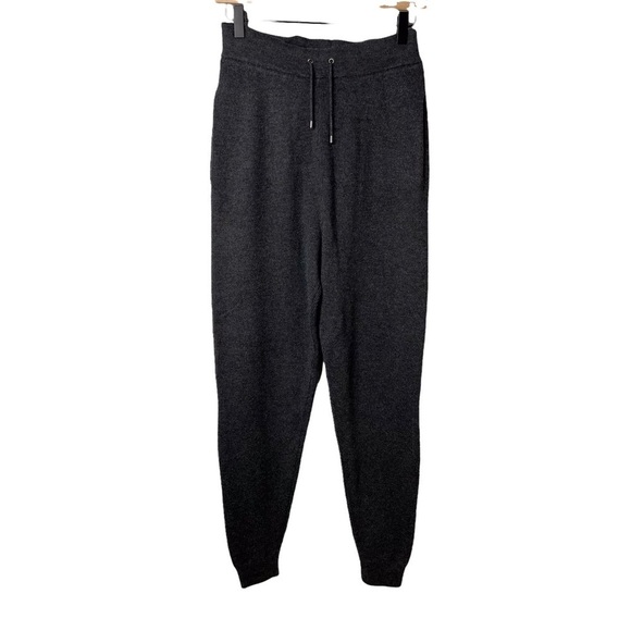Ted Baker Luciiyy Drawstring Knit Joggers Pants Charcoal Gray Size 1 Loungewear - Picture 3 of 12